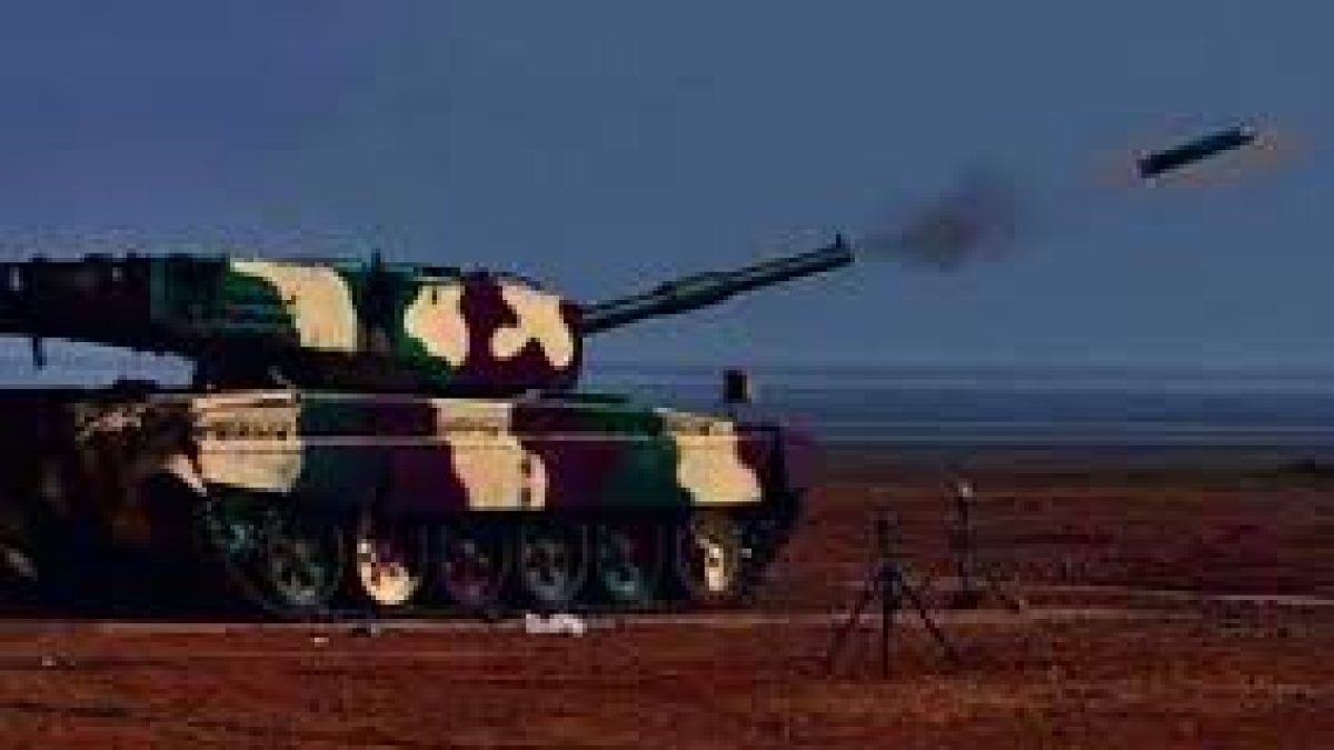 DRDO successfully test-fired Laser-Guided Anti Tank Missile
