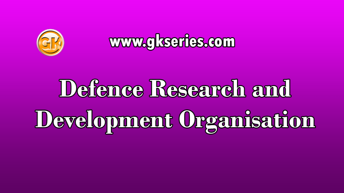 Defence Research and Development Organisation