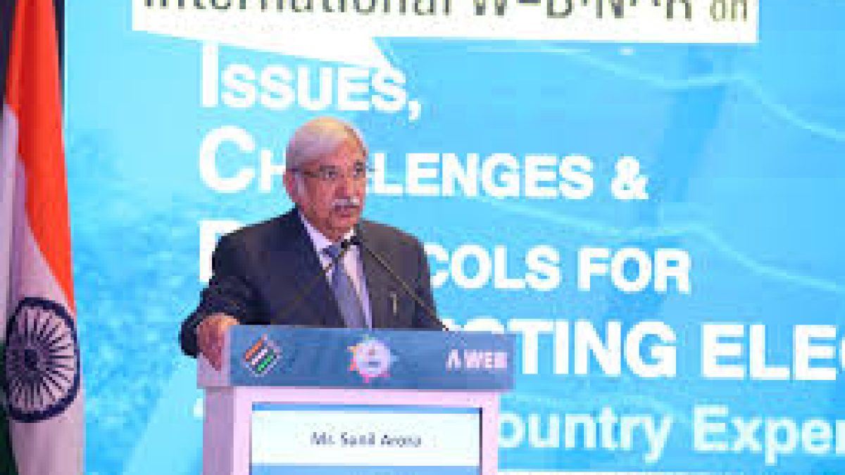 Election Commission of India organized International Webinar