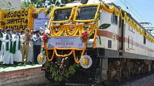 South India’s first and country’s 2nd Kisan Rail