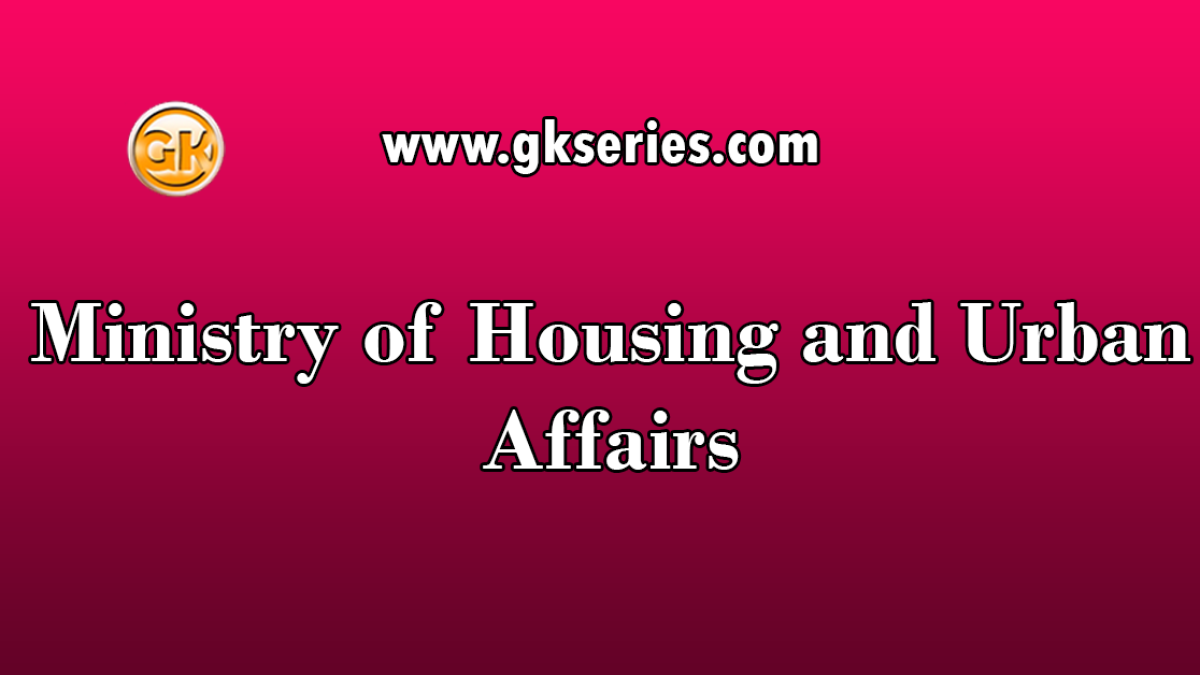 Min­istry of Hous­ing and Ur­ban Af­fairs