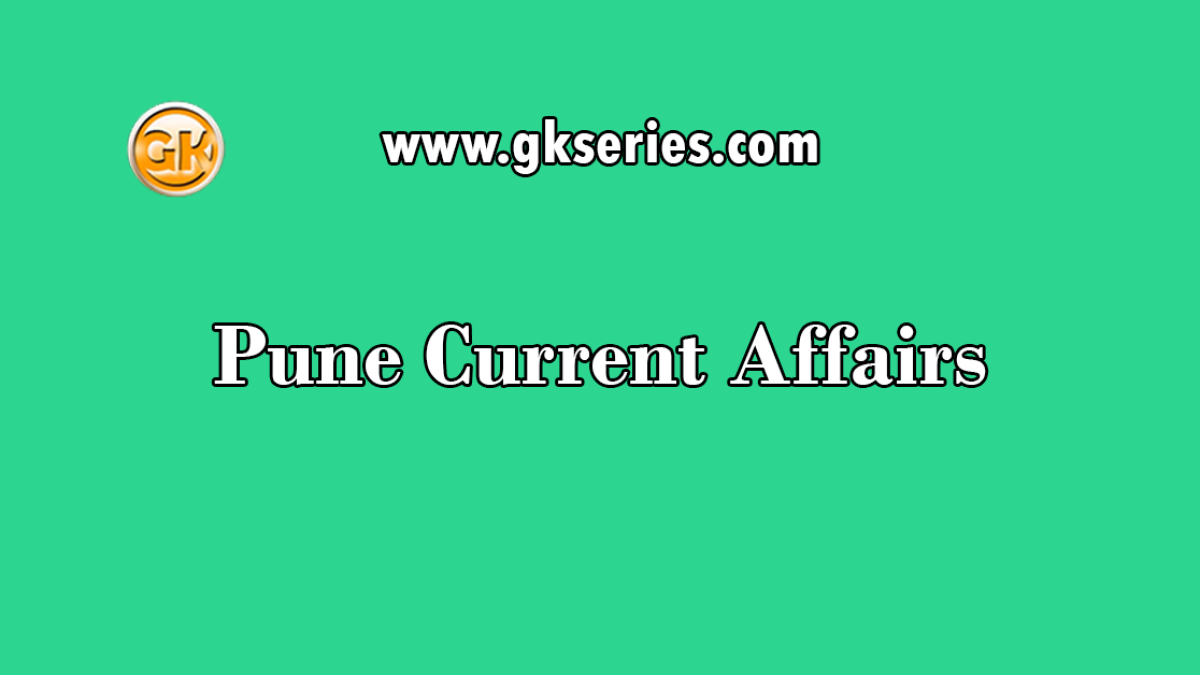 Pune Current Affairs