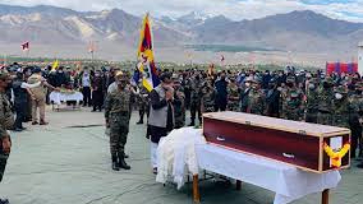 Delhi sent a signal to Beijing with public funeral for Tibetan soldier