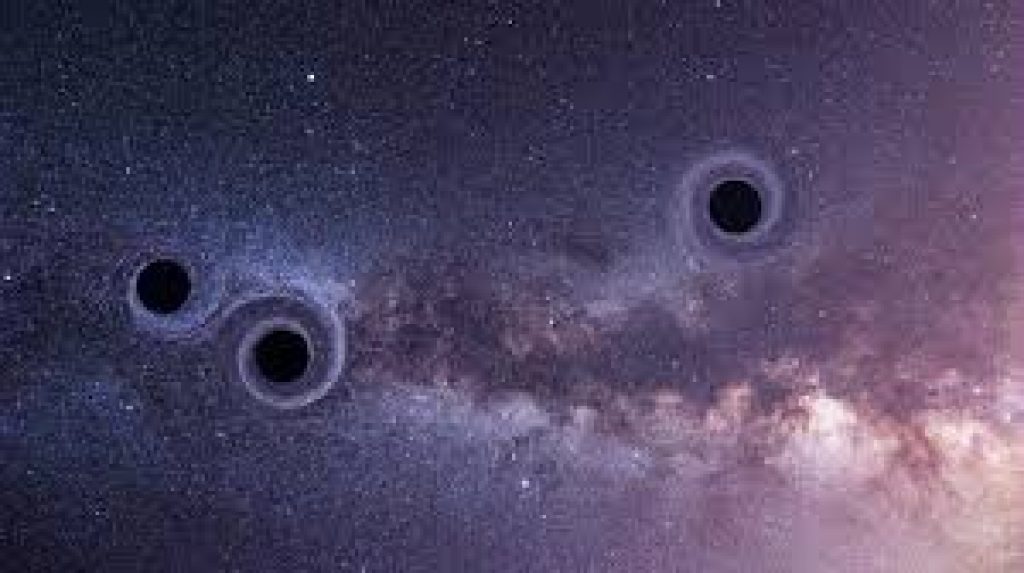 Two black holes merged billions of years ago