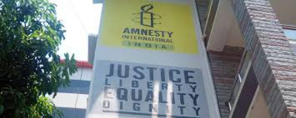 Amnesty International: Work in India halted after govt freezes bank accounts