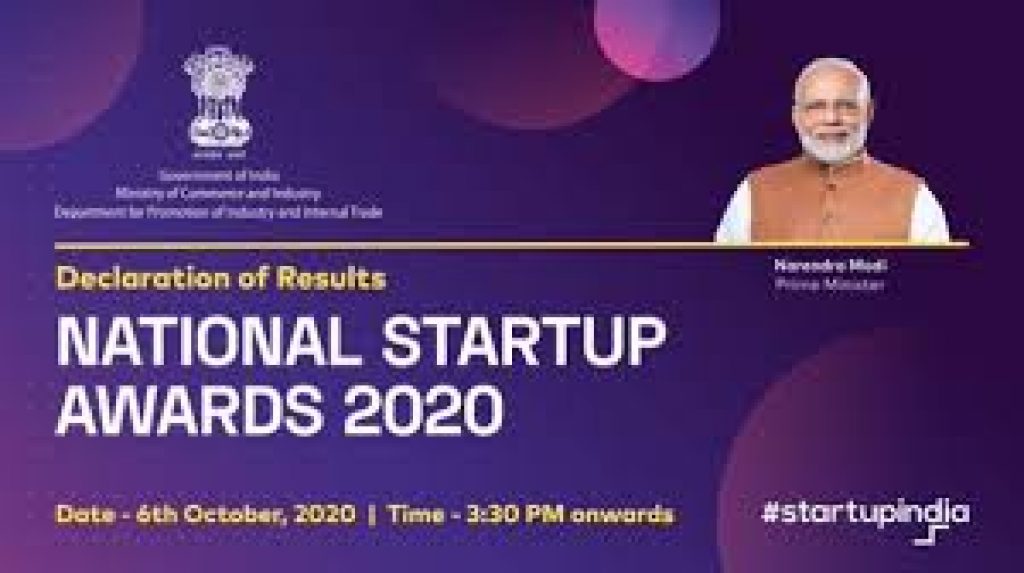 Announcement of Results of National Startup Awards 2020