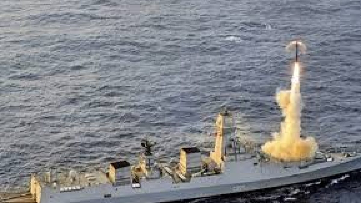 BrahMos successfully test fired from Indian Navy’s indigenously-built stealth destroyer INS Chennai