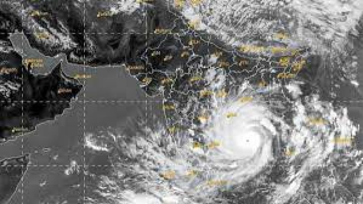 Cyclone AMPHAN developed into a super cyclone in the Bay of Bengal