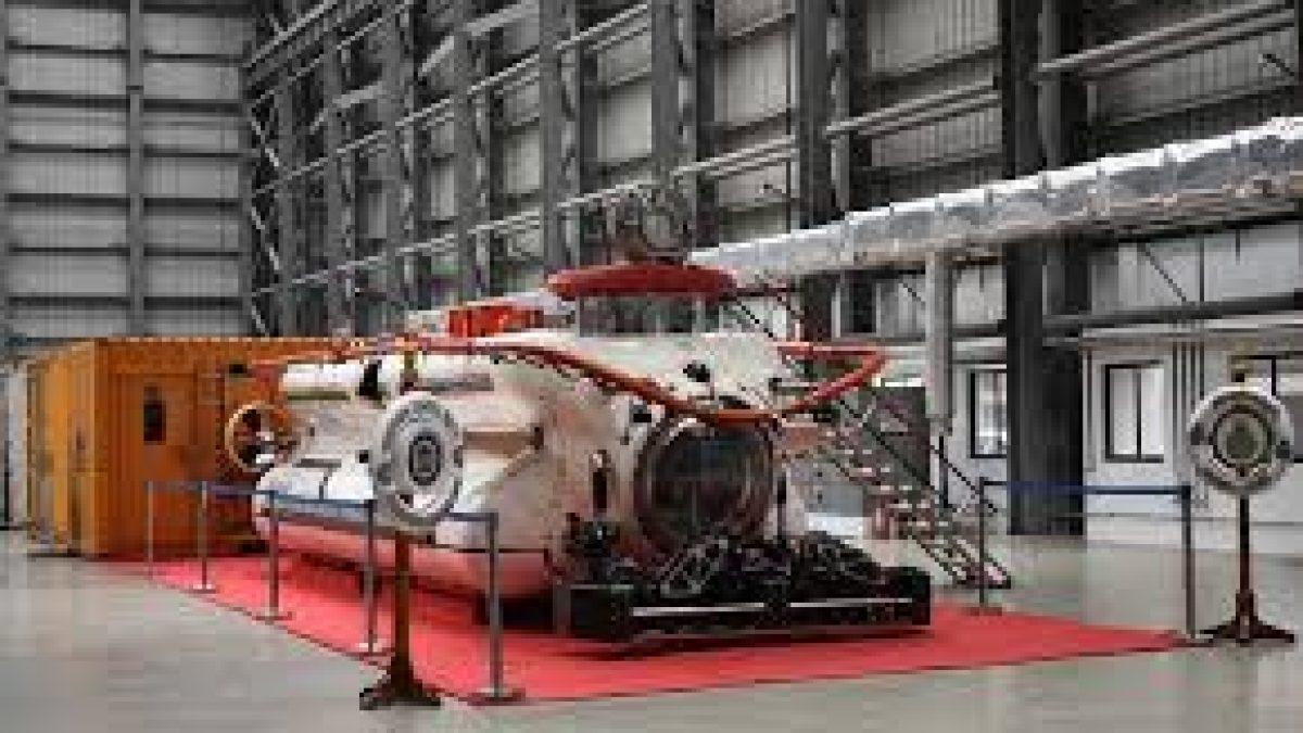 Deep Submergence Rescue Vehicle Complex