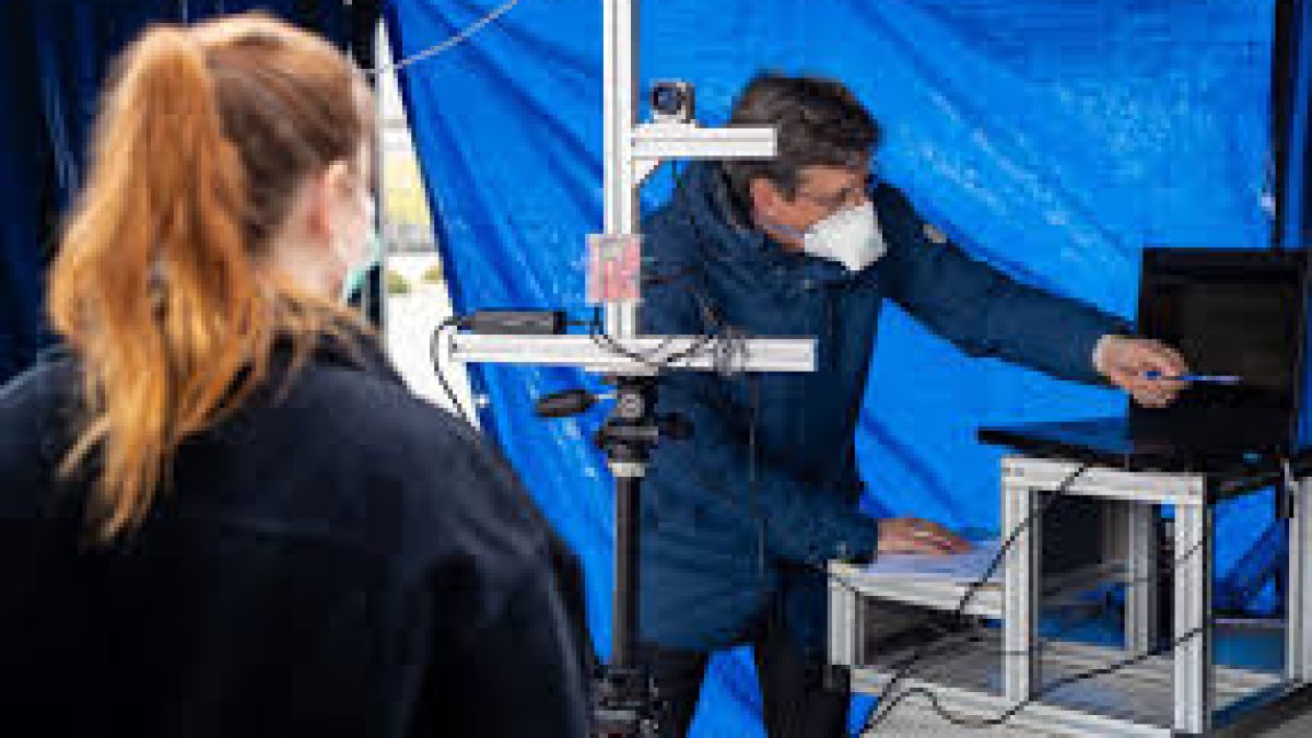 Detect body temperature from safe distance