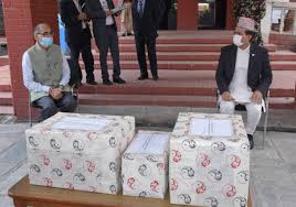 India gifted 23 tonnes of essential medicines to Nepal