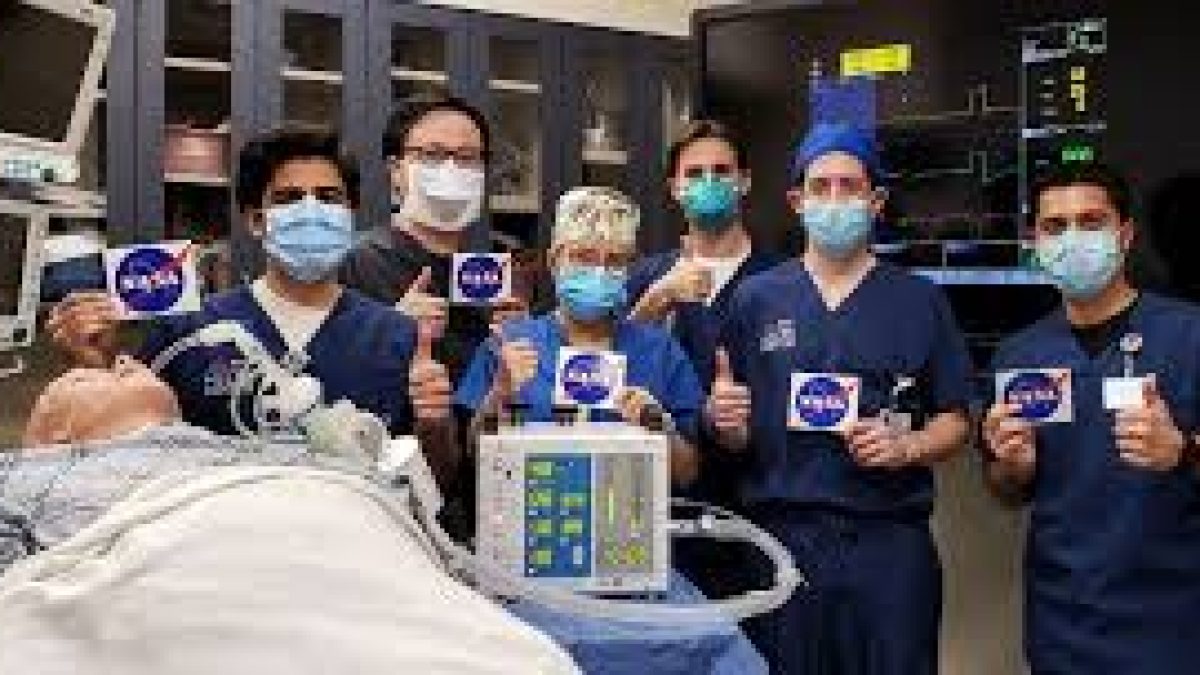 NASA developed new ventilator tailored specifically to treat COVID-19 patients