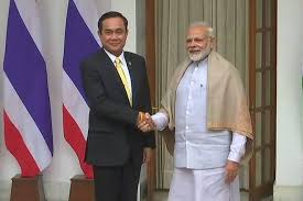 PM Narendra Modi held talk with PM of Thailand
