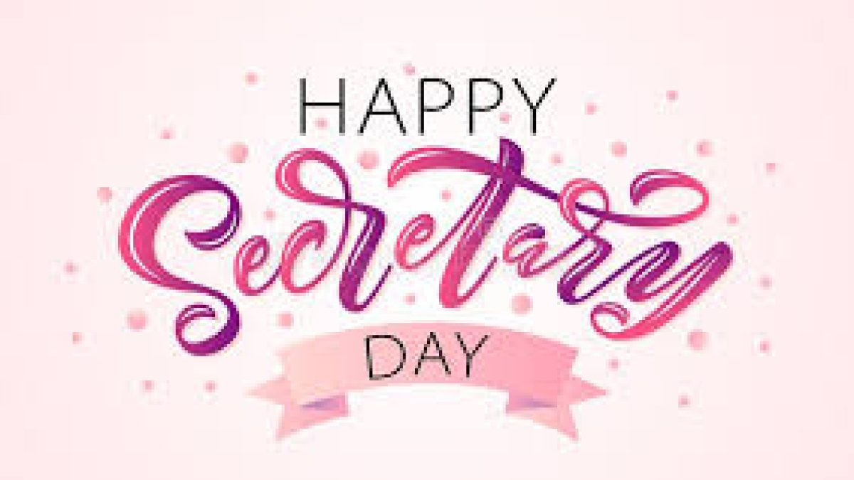 Secretarys day 2020