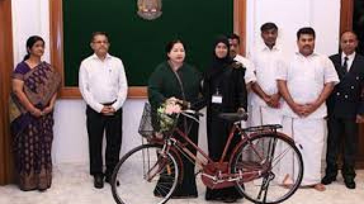 Tamil Nadu Free Bicycle Scheme