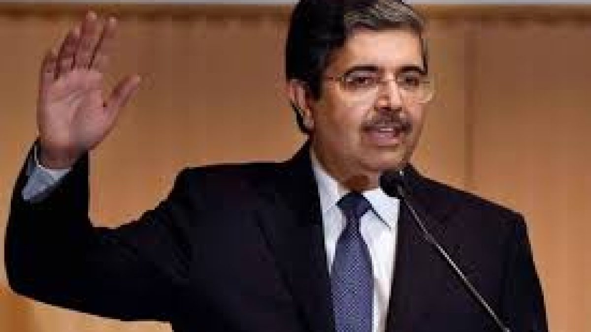 Uday Kotak took over as CII president