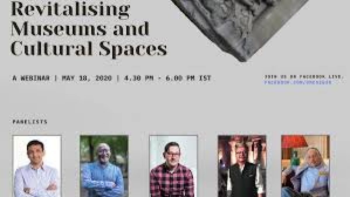 Webinar on Revitalising Museums and Cultural Spaces