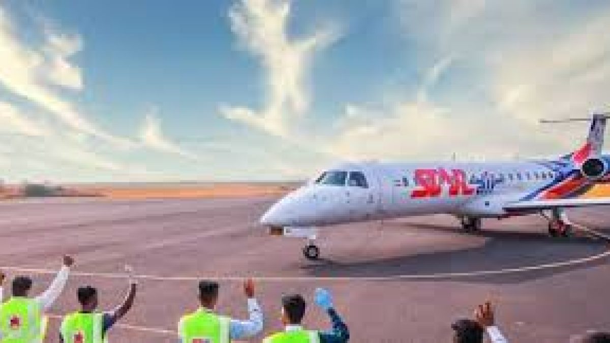 First Direct Flight Operations Flagged Off From Kalaburagi to Hindon