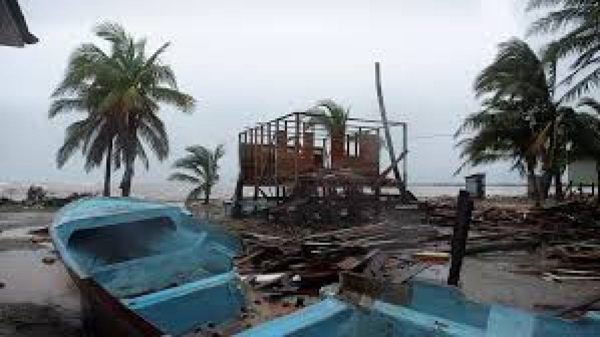 Hurricane Iota made landfall in Central America