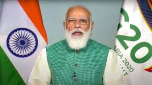 PM of India addresses G-20 summit