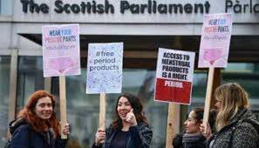 Scotland becomes first country in the world to make sanitary products free