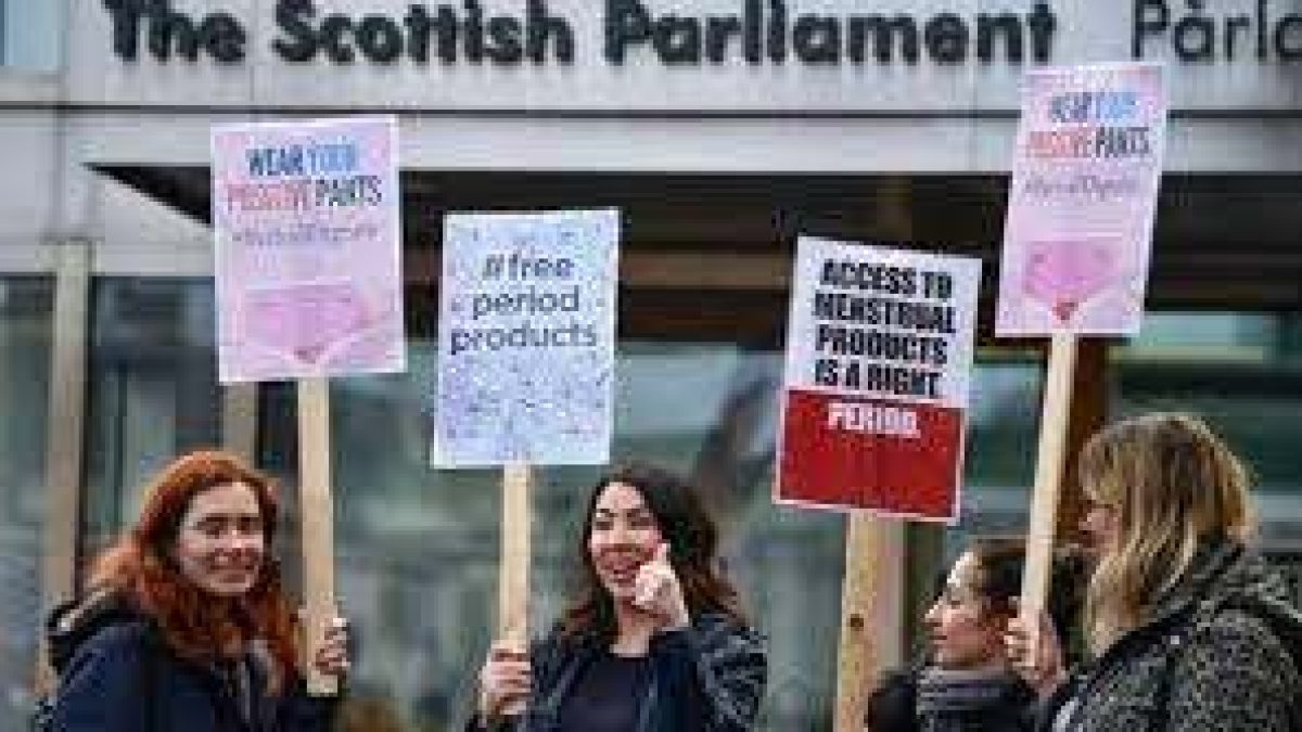 Scotland becomes first country in the world to make sanitary products free