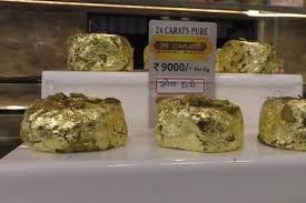 Surat Shop Launched Special Sweet Called 'Gold Ghari'