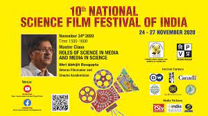 Tenth edition of National Science Film Festival kicks off in virtual mode