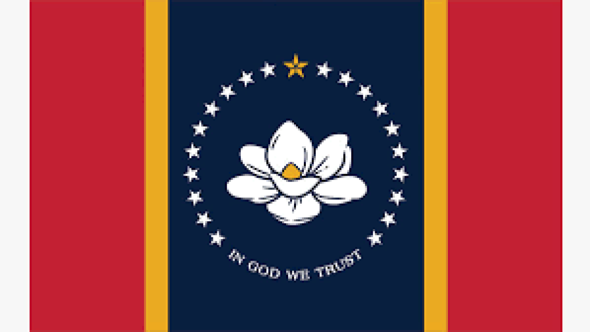 US state of Mississippi got a new flag