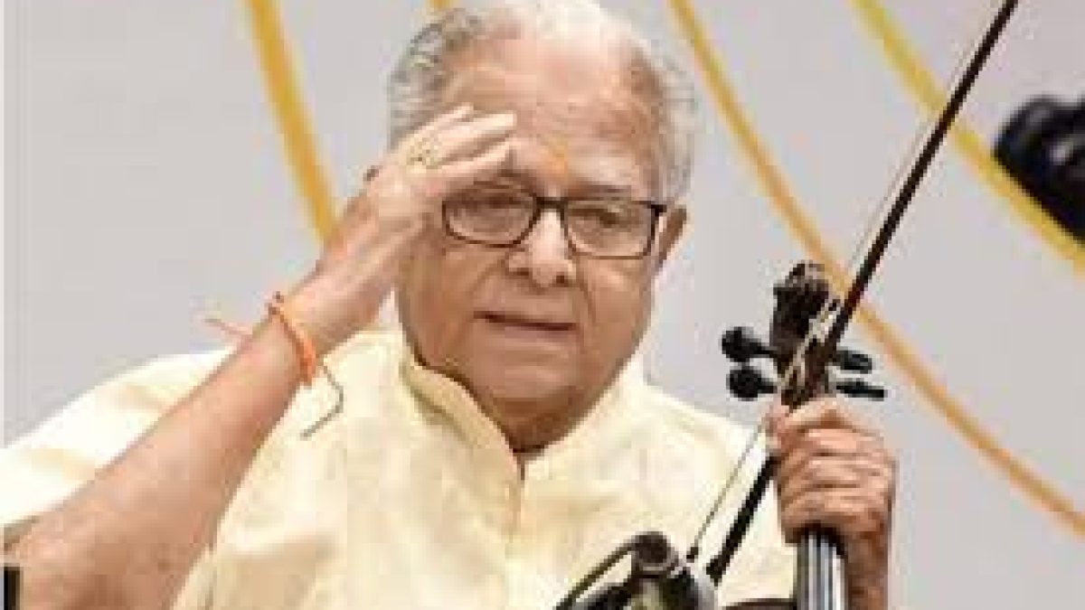 Violinist Shri TN Krishnan passed away