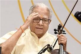 Violinist Shri TN Krishnan passed away