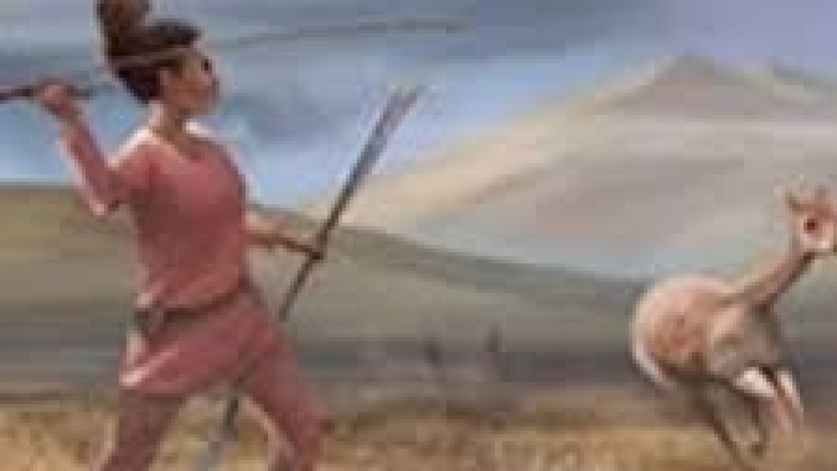 When women hunted big game