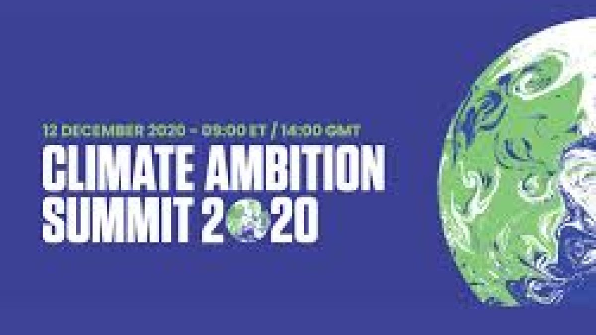 Climate Ambition Summit 2020