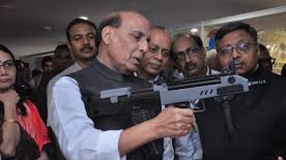 DRDO-designed sub-machine gun