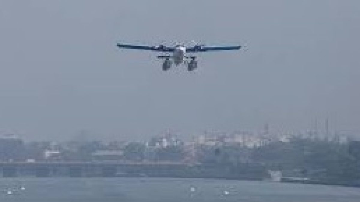 Ahmedabad-Kevadia seaplane keeps flying to Maldives for maintenance