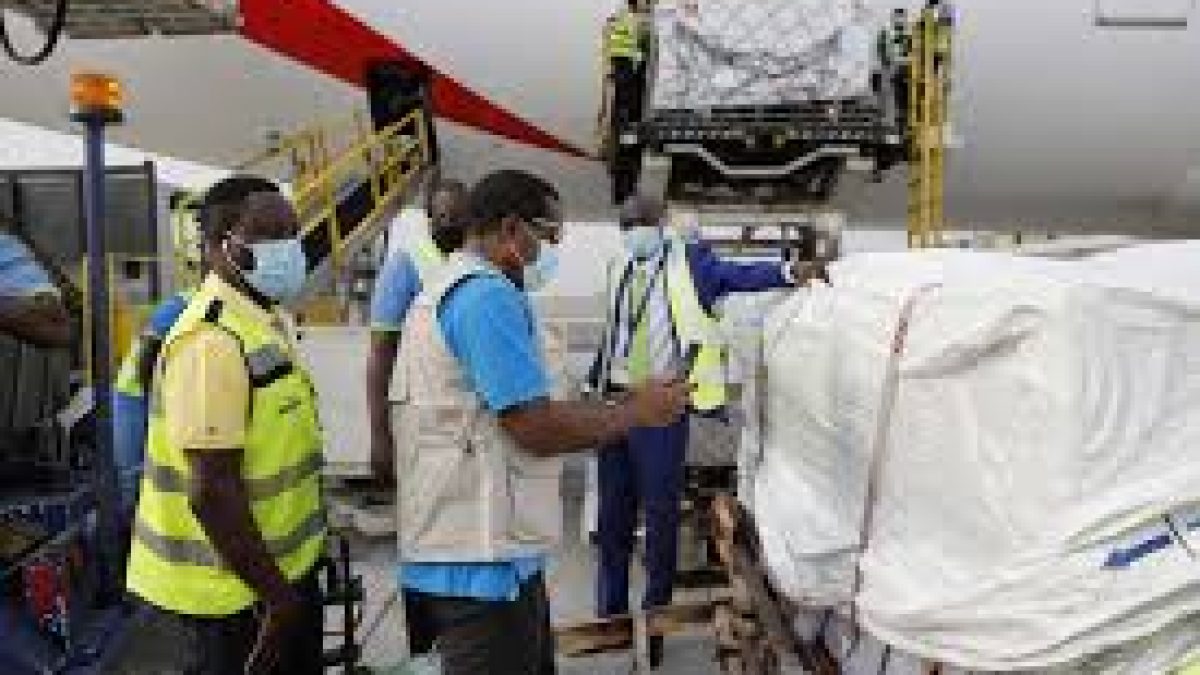 COVID-19 vaccine doses shipped by the COVAX Facility head to Ghana