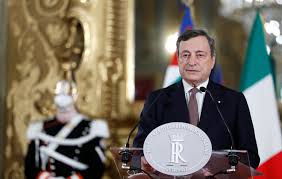 Draghi sworn in as Italy's new PM as country hopes to turn page