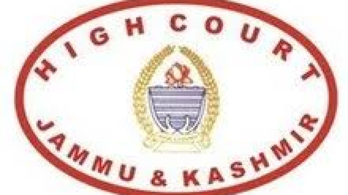 JK High Court Recruitment 2021 for 08 Research Assistant Vacancy