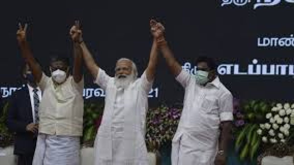PM Modi unveiled key projects in Tamil Nadu