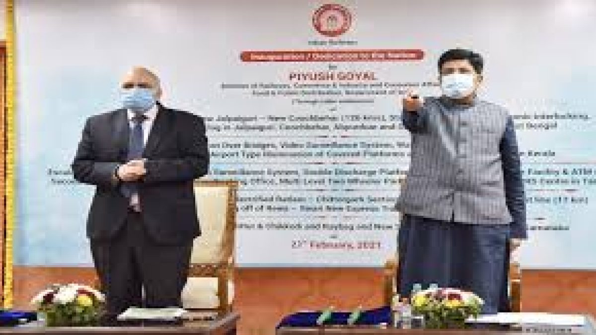 Piyush Goyal dedicates series of projects for rail infrastructure in WB