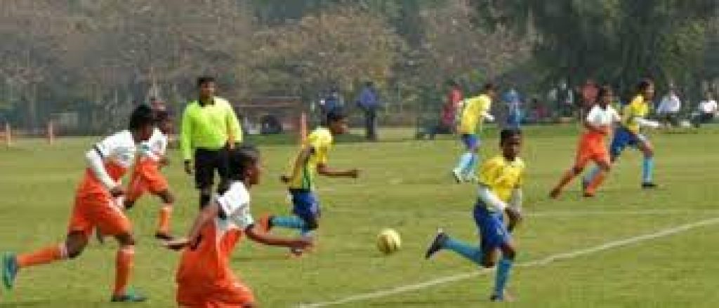 Renovated football ground, basketball court in President’s Estate