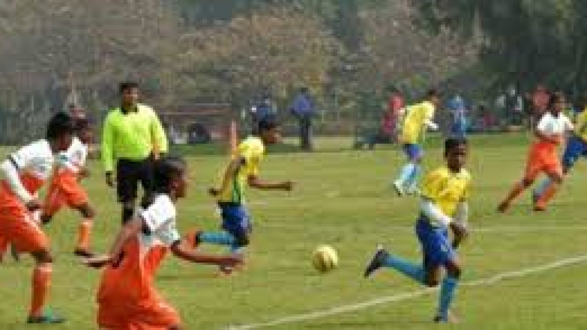 Renovated football ground, basketball court in President’s Estate