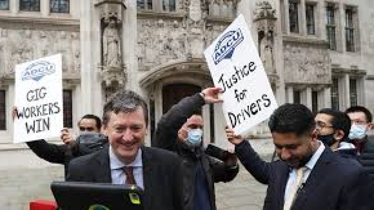 Uber drivers are workers not self-employed