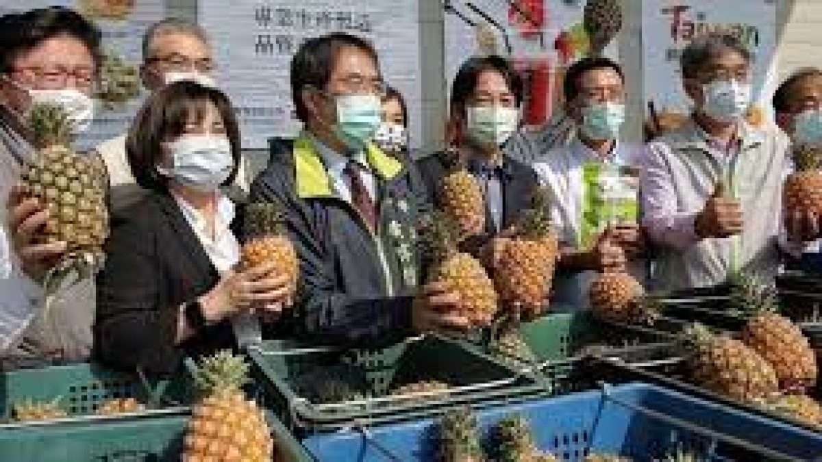 China-Taiwan clash kicked off the Freedom Pineapple campaign
