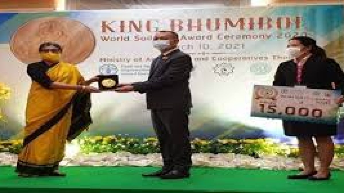 ICAR received King Bhumibol World Soil Day - 2020 Award of FAO