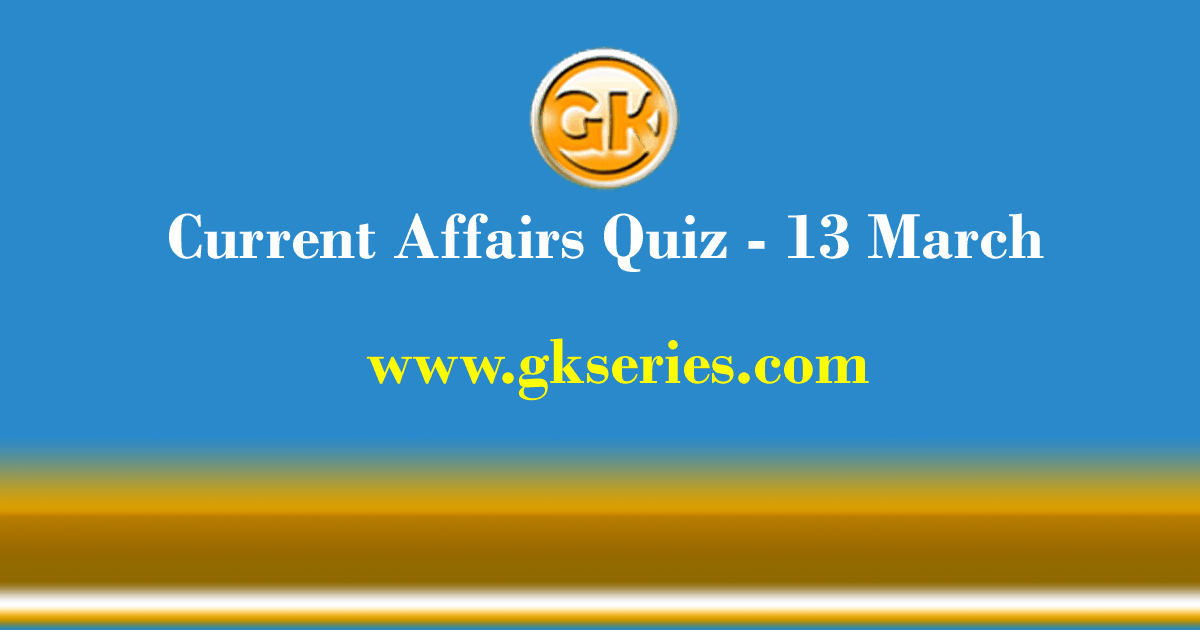 ca quiz 13 march 2021