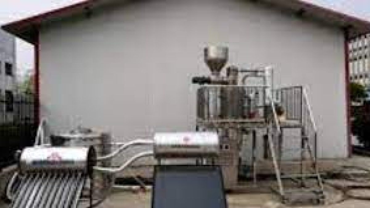 Integrated Solar Dryer and Pyrolysis Plant to Help Transform Waste into Energy