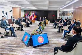 Leaders of ASEAN countries meet to address political crisis in Myanmar