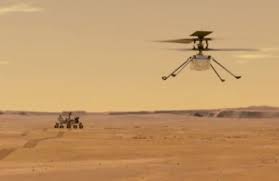NASA's Ingenuity Helicopter Takes Flight on Mars