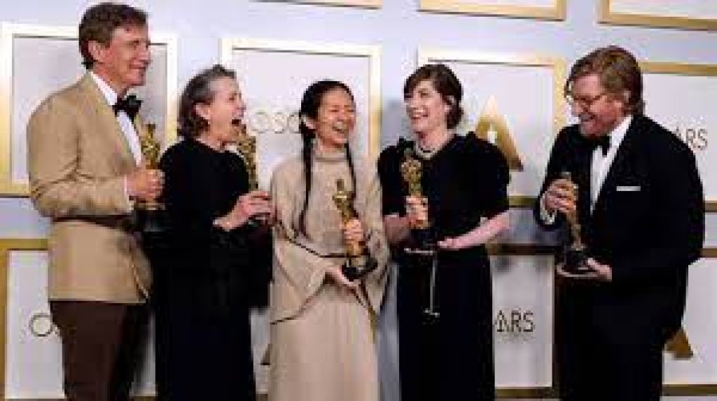 Nomadland wins big at pandemic Oscars as Zhao makes history